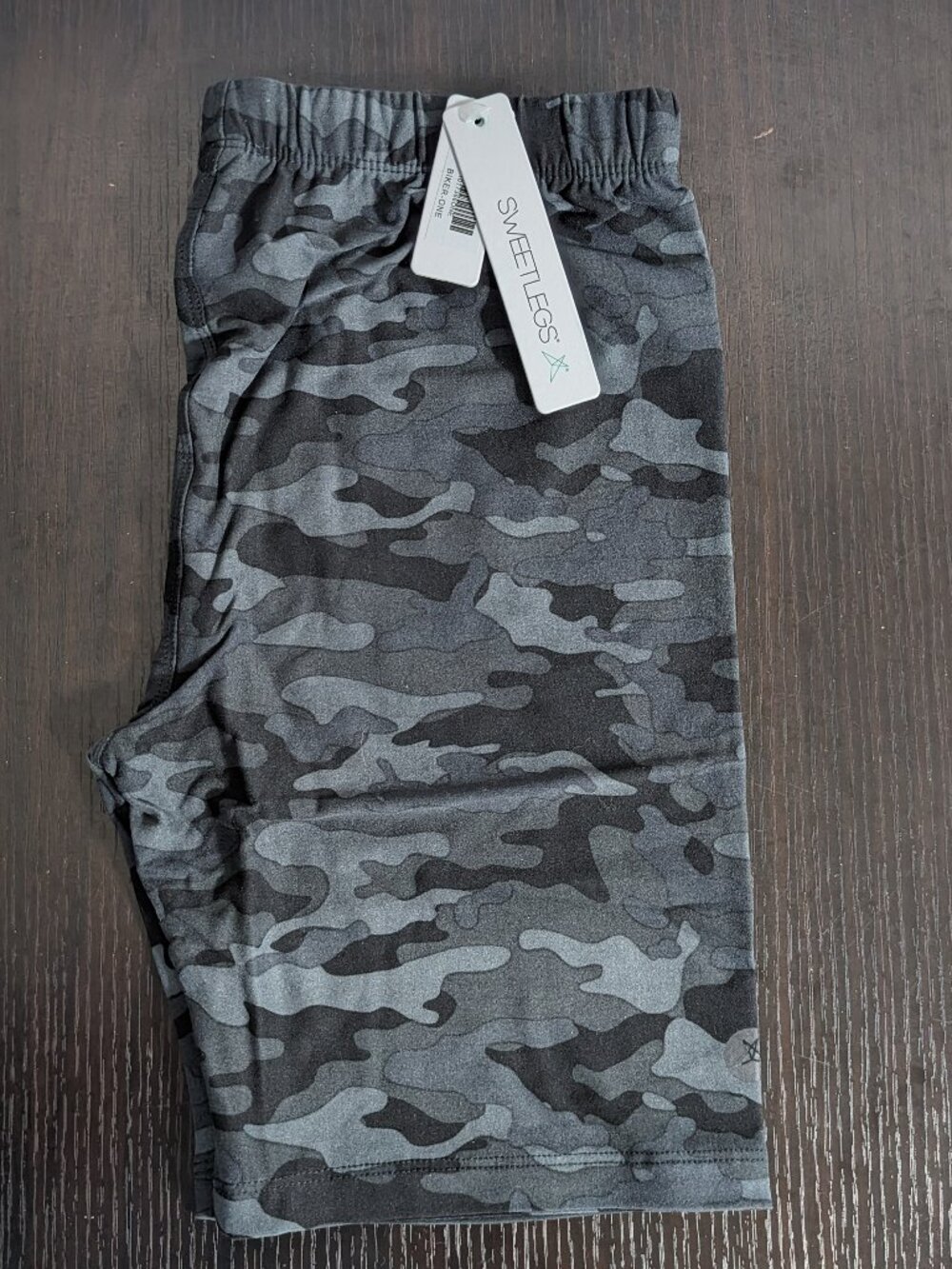 SweetLegs Biker Short - Blackout - One Size